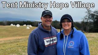 Tent Ministry Helping People on The Struggle Find Help From A Couple that Has a Heart to Serve God