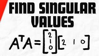 Find Singular Values of the Row Matrix | Linear Algebra Exercises