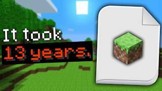 This Minecraft version was hidden for 13 years. We just found it.