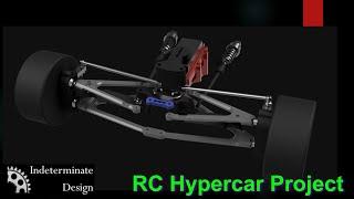 RC Hypercar Pt2 - F1 Style Suspension in an RC Car