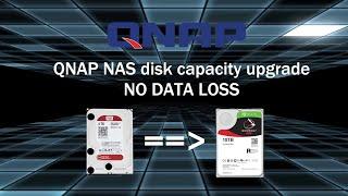 QNAP increase disk space with no data loss