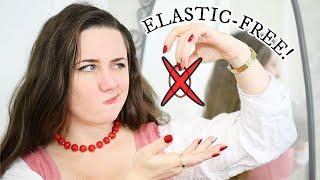 I stopped wearing hair elastics for a year....AND I"M NEVER GOING BACK