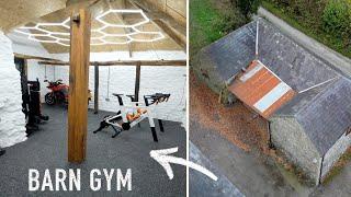 I Built My Own Gym in A 300 Year Old Barn