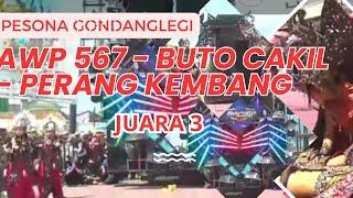 PESONA GONDANGLEGI XI | AWP 567 - BUTO CAKIL - PERANG KEMBANG (JUARA 3)