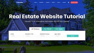 How to Make a Real Estate Listing & Directory Website with WordPress & CRM - Houzez Theme