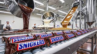 How Snickers Are Made In Factory