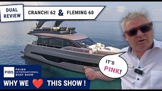 Quick Review of New Cranchi 62, New Fleming 60 at Palma Show!