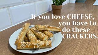 If you love CHEESE then you will have to try THESE CRACKERS!