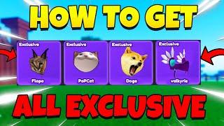 HOW To Get ALL Exclusive Weapons and Items in Meme Sea! Roblox