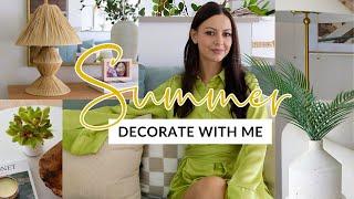 SUMMER DECORATION IDEAS  | Living Room Makeover