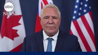 Trump's tariffs will 'hurt' U.S. steel and aluminum workers, says Ontario Premier