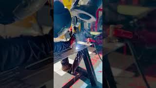 MB36 spool on gun MIG torch on ESAB Fabricator 401 for aluminium MIG welding