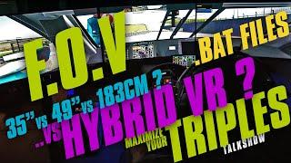 Maximize your Triple Screens Immersion | Hybrid VR | TrackIR5 | Nesterowicz Racing | Setup Talk