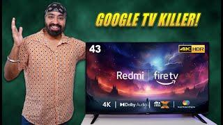 Redmi Smart Fire TV 43 4K Review After 2 Weeks - Google TV Killer! 