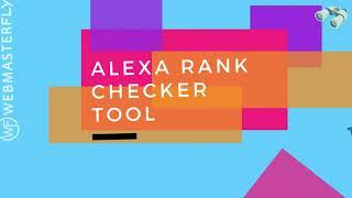 Free Alexa Rank Checker Tool