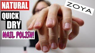 FIRST TIME TRYING ZOYA NAIL POLISH REVIEW | VEGAN AND CRUELTY FREE | Amazon Buys