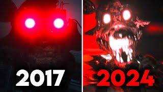 The Joy Of Creation Story Mode Vs Ignited Collection Jumpscares (2017 Vs 2024)