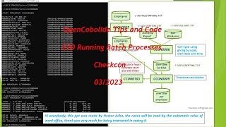 EP20 OPENCOBOLIDE Running Batch Processes Checkcon