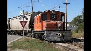 Iowa Traction Railway #50 Operating In Mason City Iowa - Electric Freight Steeple-Cab Locomotives