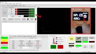 CNC4pc Plasma Torch Height Control (THC) Mach4Testing with Ethernet Smooth Stepper