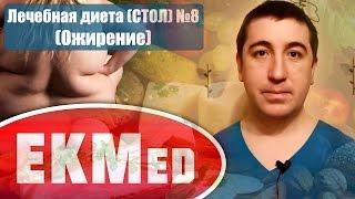 EKMed — Лечебная диета СТОЛ №8 (При ожирении)