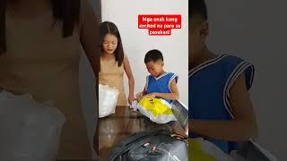 mag'aunboxing ang mga anak kong excited na para sa pasukan!