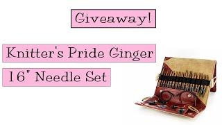 Giveaway!  Knitter's Pride 16 inch Interchangeable Needle Set