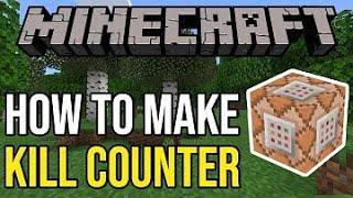 How to add a Kill/ Death Counter: Minecraft for Education Edition