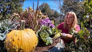 Fun fall pots   (that aren't just mums)