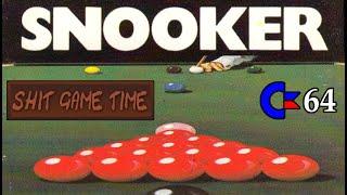 SHIT GAME TIME: SNOOKER (C64 - Contains Swearing!)