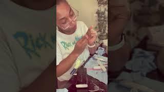 Being your own nail tech! #nailtech #nails #nailtutorial #gelnails #gelpolish #pinknails #frenchnail