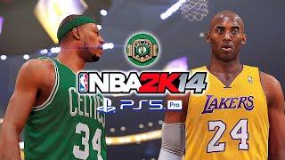 NBA 2K14 (PS5 Pro) | Kobe & Pierce Duel: '07-'08 Boston Celtics vs '07-'08 LA Lakers [FULL] 4K 60fps