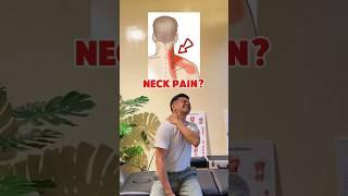 NECK PAIN RELIEF STRETCH IN SECONDS  #neckpain #shortsfeed #youtubeshorts