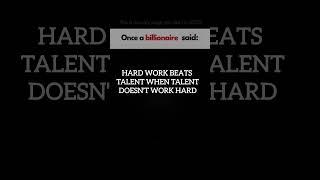 once a billionaire said ️ #Motivation #Quotes #Success #Mindset # inspiration