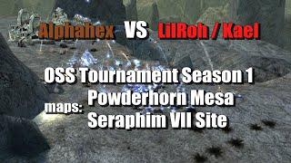 Alphahex vs Lilroh - OSS Tournament S1 (Supreme Commander 2)