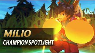 MILIO CHAMPION SPOTLIGHT Gameplay Guide - League of Legends