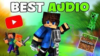 Best Audio For Youtube In one click.. || minecraft hindi tips and tricks