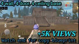 4 wall, 4 door, 4 ceiling base | last day rules survival | FREE BLUEPRINT | AK21