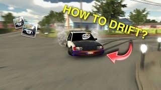 How to drift in car parking multiplayer?