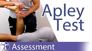 Apley's Test | Meniscus Injury