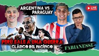 Par vs Arg|Eliminatorias USA 2026| Perú vs Chile ️ Mañana en una Guerra 