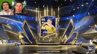 JE PACK CRISTIANO RONALDO UTOTY 96 !!!!! MEGA PACK OPENING XXL ! FC MOBILE