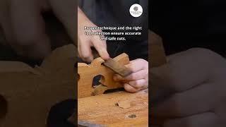 Cutting wood involves using tools #shorts #woodworking #woodworkingtechniques