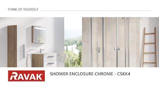 RAVAK installation instructions - Chrome CSKK4 shower enclosure