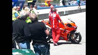 Pure Sound Casey Stoner's 2010 Ducati Desmosedici GP10 Warm Up US Moto GP Laguna Seca CA. #1