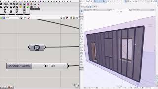 Grasshopper Connection: Wall System
