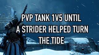 New World - PvP Tank | Open World Outnumbered 1vX & 2vX