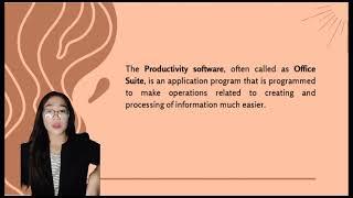 PRODUCTIVITY SOFTWARE APPLICATION