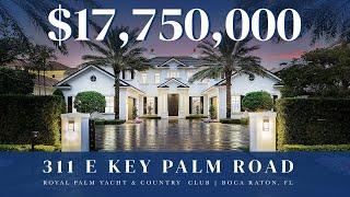 Tour a $17.75M Waterfront Mansion in Boca Raton, Florida