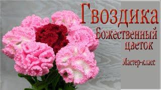 Гвоздика/Диантус-божественный цветок/Мастер-класс/Dianthus/English Pattern in Description